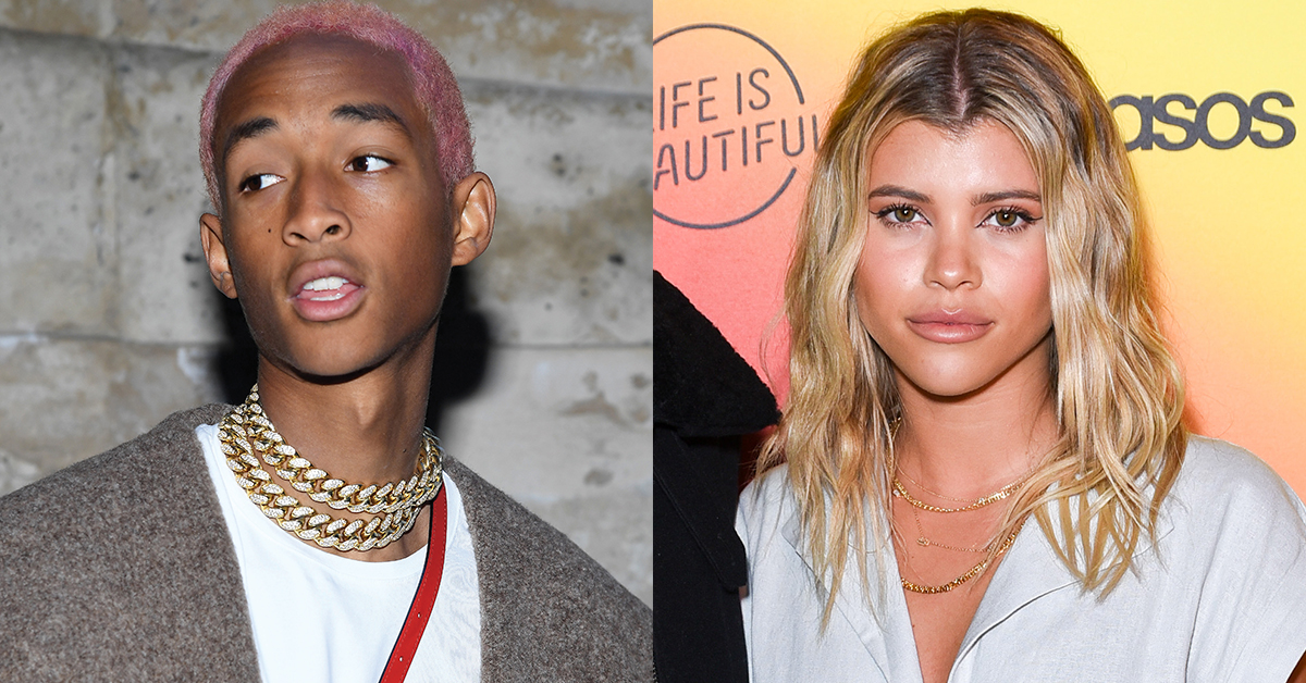 Sofia Richie Holds Hands With Jaden Smith During Playful Beach Outing