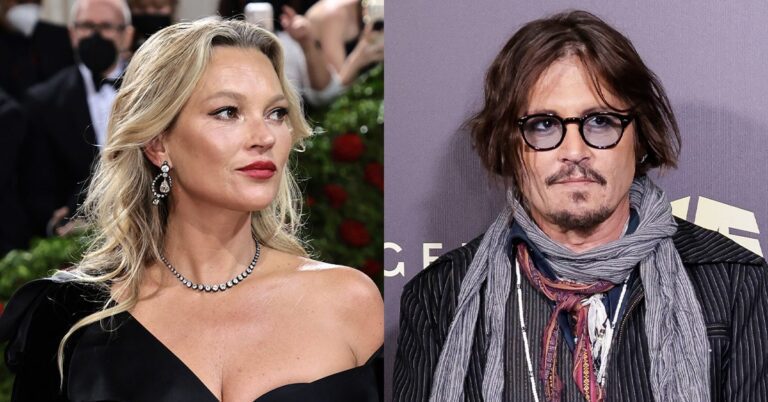 Kate Moss Says Johnny Depp Did NOT Push Her Down The Stairs - POPSTAR!