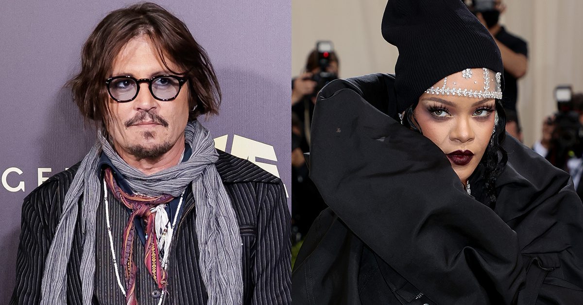 Johnny Depp will be star guest in Rihanna's Fenty fashion show